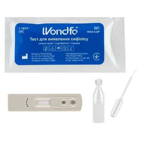 Тест на сифилис (TP) - wondfo.com.ua — диагностические экспресс-тесты